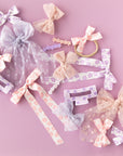 Mod Daisy - Purple | Ribbon Bow