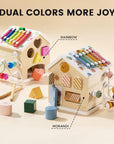 Tiny Land® Cottage Activity Cube - Morandi