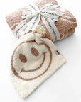Smiley Plush Lovey | Latte