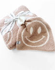 Smiley Plush Lovey | Latte