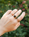 God Is Greater Than the Highs and Lows Ring Christian Faith Statement Ring