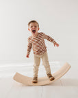 Boy's Long Sleeve Henley Shirt