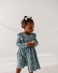 Long Sleeve Ruffle Dress