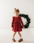 Long Sleeve Ruffle Dress