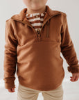 Boy's Long Sleeve Henley Shirt