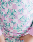 Bamboo Two Piece Set | Shamrock & Bows