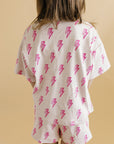 Shorts Set | Pink Bolts