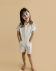 Cargo Shorts Set | Oatmeal