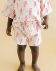 Shorts Set | Pink Bolts