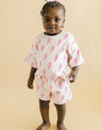 Shorts Set | Pink Bolts