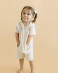 Cargo Shorts Set | Oatmeal