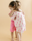 Shorts Set | Pink Bolts