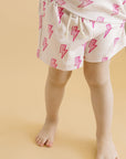 Shorts Set | Pink Bolts