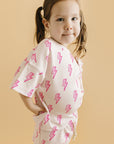 Shorts Set | Pink Bolts
