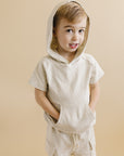 Cargo Shorts Set | Oatmeal
