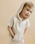 Cargo Shorts Set | Oatmeal