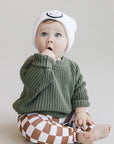 Chunky Knit Sweater | Green