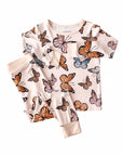 Bamboo Two Piece Set | Butterflies