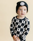 Checks and Bolts Bamboo Kids Two Piece Pajama Set