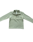 Boy's 3/4 Fleece Zip Sweatshirt