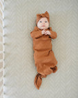 Desert Sage Muslin Crib Sheet