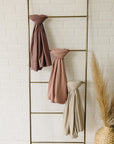 Dusty Rose Bamboo Stretch Swaddle