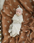 Oatmeal Bamboo Hat OR Head Wrap Set