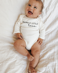 Mama's Little Love Organic Bodysuit Long Sleeve