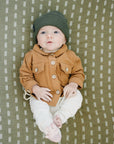Green Mebie Baby Beanie