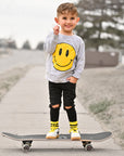 Sunny Kids Grip Socks | Bright Yellow Toddler & Kids Socks