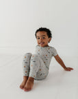 Short Sleeve Lounge Set