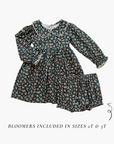 Olive Bloom Dress