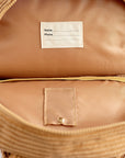 Corduroy Backpack- Camel