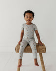 Short Sleeve Lounge Set