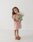 Gauze Button Dress