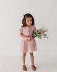 Gauze Button Dress