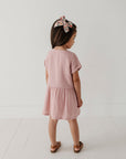 Gauze Button Dress