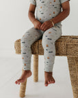 Short Sleeve Lounge Set