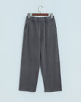 Lola Mineral-Wash Elastic-Waist Barrel Pants