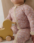 Long Sleeve Zip Romper