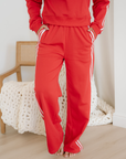 Varsity Stripe Crewneck & Sweatpants Set
