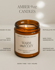 Farmhouse Soy Candle - Amber Jar - 9 oz