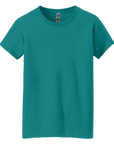 G500L Gildan Ladies' Heavy Cotton™ T-Shirt – Custom Print Fitted Tee for Women