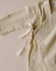 Cotton Footed Kimono | Buttercream