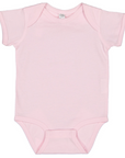 4424 Rabbit Skins Baby Bodysuit | Custom Infant Short Sleeve Bodysuit