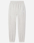 Light gray sweatpants on a white background