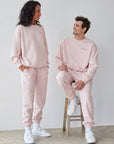 The Basics Lotus Crewneck | Relaxed Unisex Premium Fleece Sweatshirt