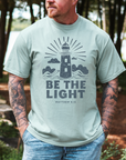 Be the Light – Matthew 5:14 Men’s Christian T-Shirt