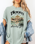 Bloom Where God Plants You – Women’s Christian T-Shirt