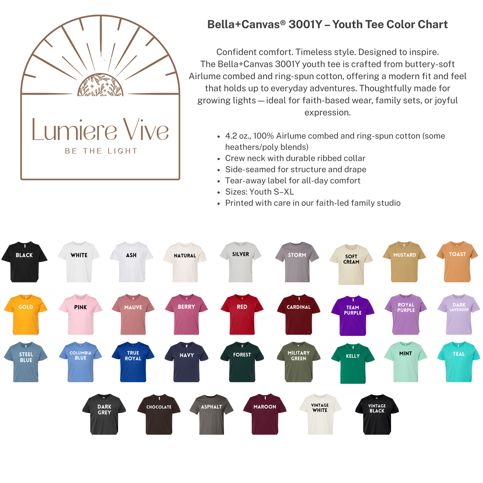 “Eight” 8th Birthday Tee – Neutral Children’s Shirt (Multiple Fits & Styles)